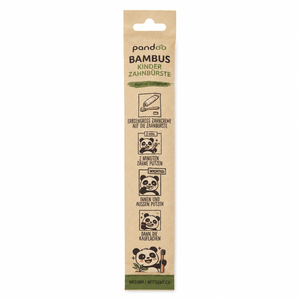 pandoo Zahnbürste Kinder Bambus Zahnbürsten