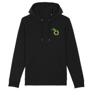 pandoo Hoodie - CRUISER - Stanley - DTG XS / Schwarz Bio-Baumwolle Hoodie pandoo | Unisex | 4 Farben