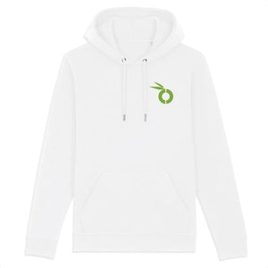 pandoo Hoodie - CRUISER - Stanley - DTG XS / Weiß Bio-Baumwolle Hoodie pandoo | Unisex | 4 Farben