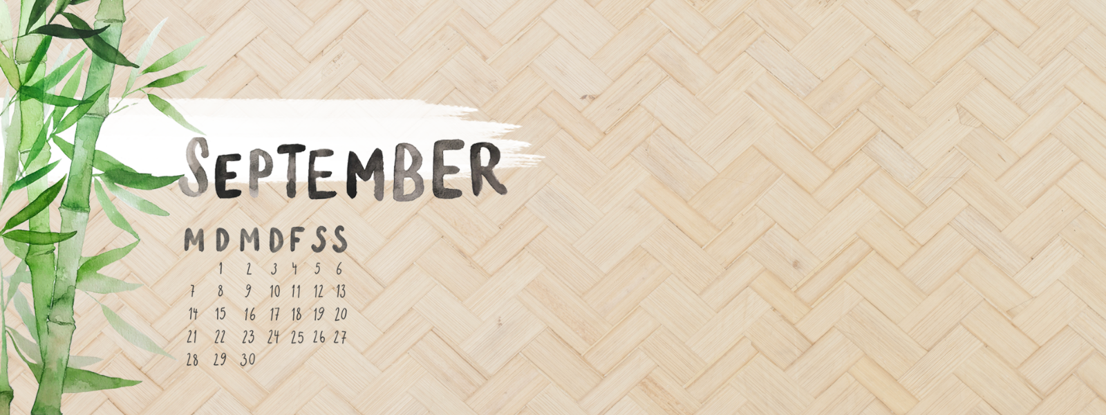 Weltbambustag | Free Wallpaper September