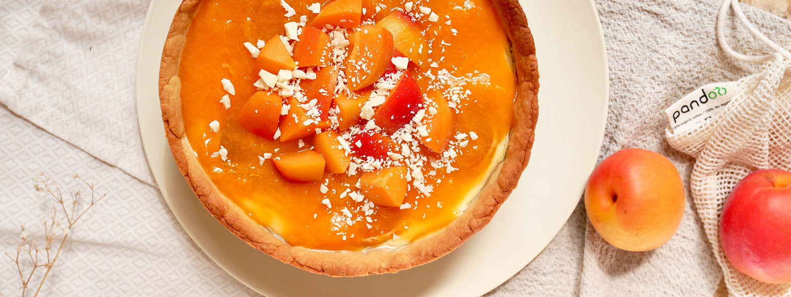 Sommerlicher Aprikosen-Quark-Käsekuchen | Rezept