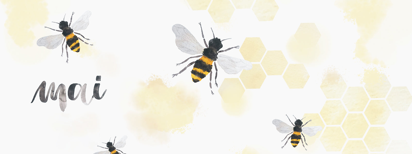Wir lieben Bienen | Free Mai Wallpaper 2020
