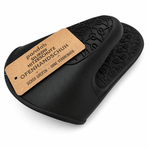 pandoo Hitzeschutz Handschuh Silikon Hitzeschutz Ofenhandschuh