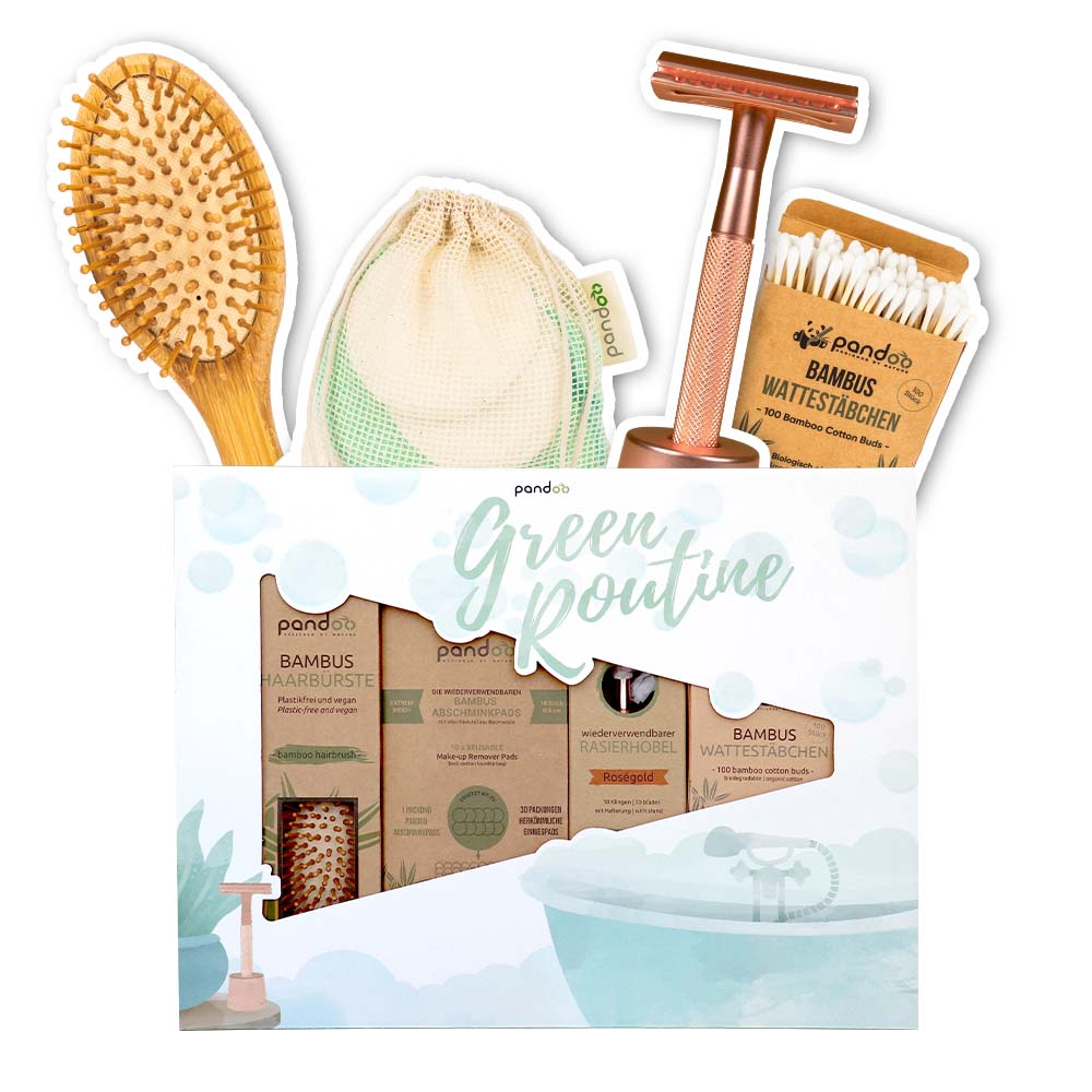 pandoo Geschenkset Geschenk-Set "Green Routine"