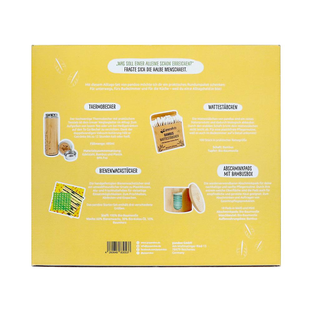 pandoo Geschenkset Geschenk-Set "Everyday for future"