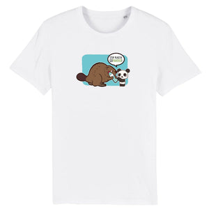 pandoo Stanley/Stella Rocker - DTG T-Shirt Stop Plastik aus Bio-Baumwolle | Unisex | Bieber