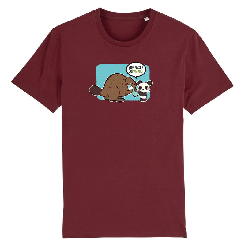 pandoo Stanley/Stella Rocker - DTG T-Shirt Stop Plastik aus Bio-Baumwolle | Unisex | Bieber