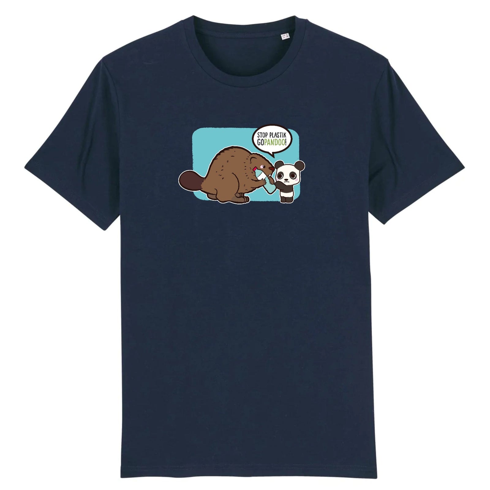 pandoo Stanley/Stella Rocker - DTG T-Shirt Stop Plastik aus Bio-Baumwolle | Unisex | Bieber