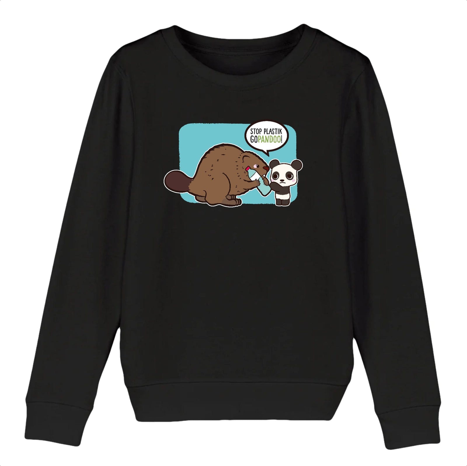 T-Pop Child Sweat-shirt Mini Changer - Stanley/Stella - DTG 3-4 years / White Kinder Sweat-Shirt | Pullover aus Bio-Baumwolle | Unisex | Bieber